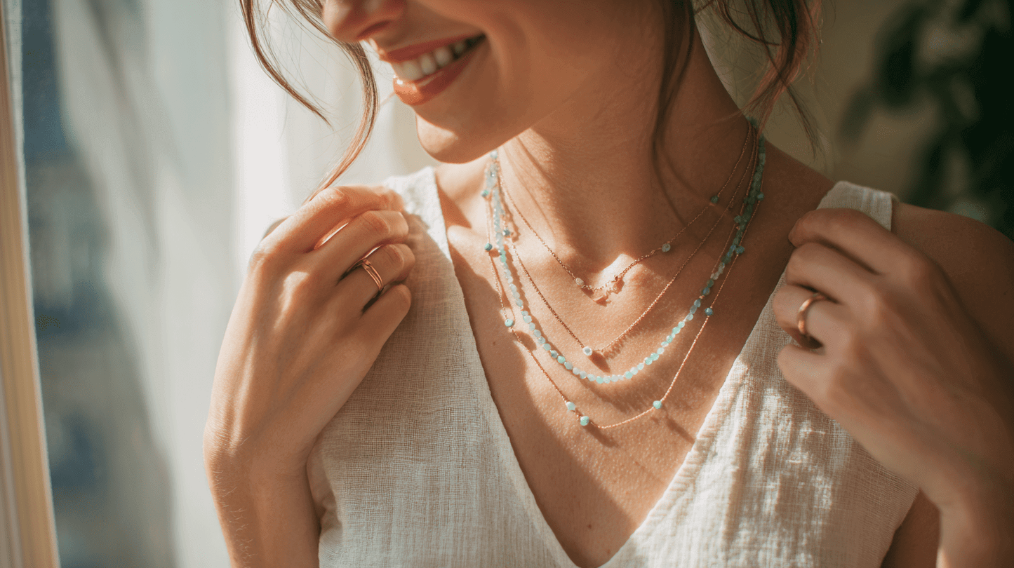 Easy Ways to Build Your Own Stacking Necklace Style - BeamMore