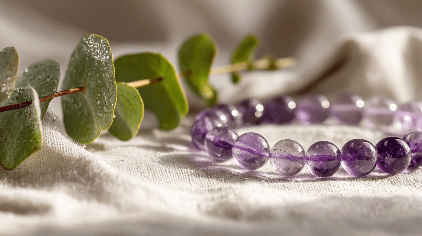 Unlock the Healing Power of Amethyst Bracelets for Well-Being - BeamMore