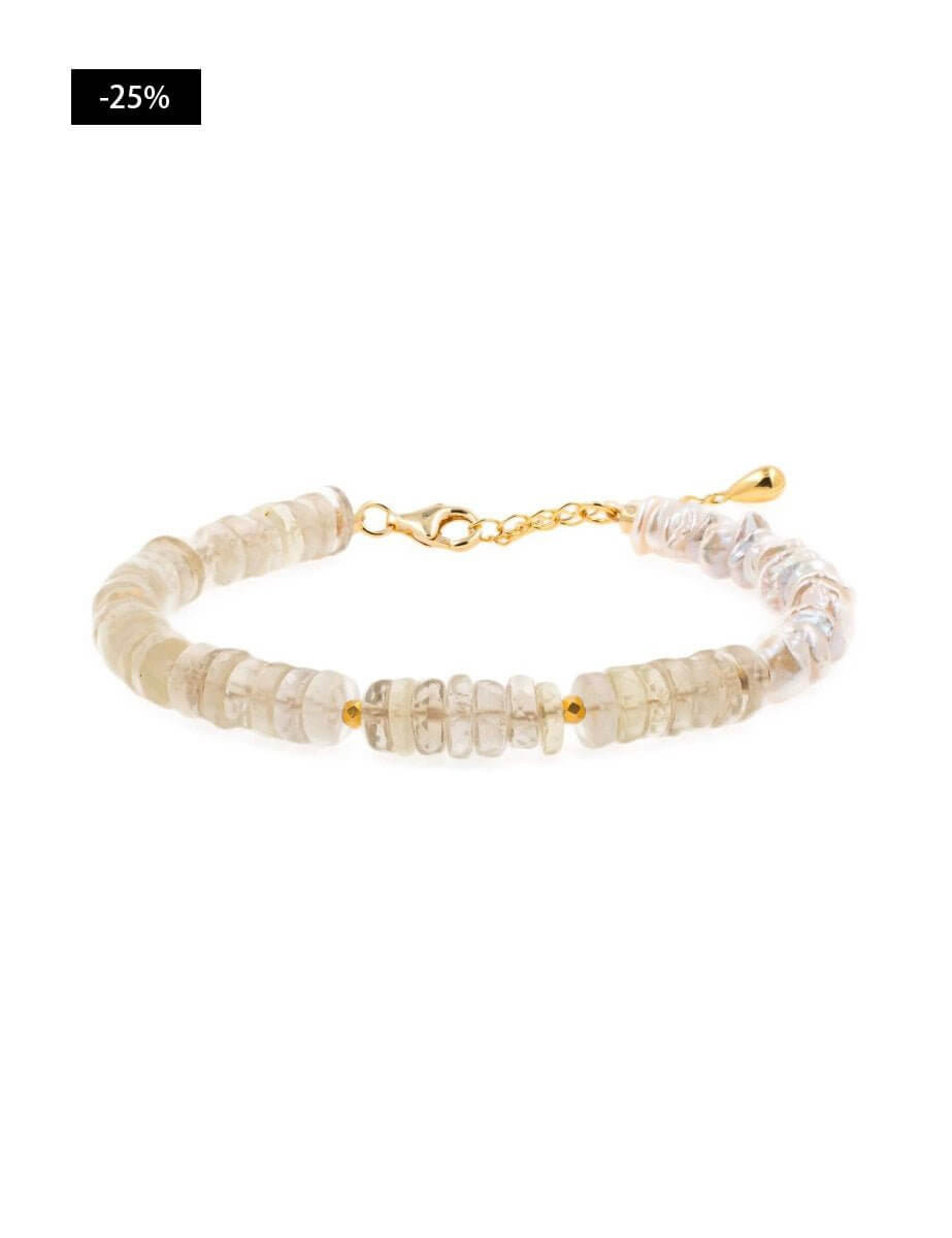 BEAMMORE Citrine Beaded Bracelet – Beaded Gemstone Jewelry