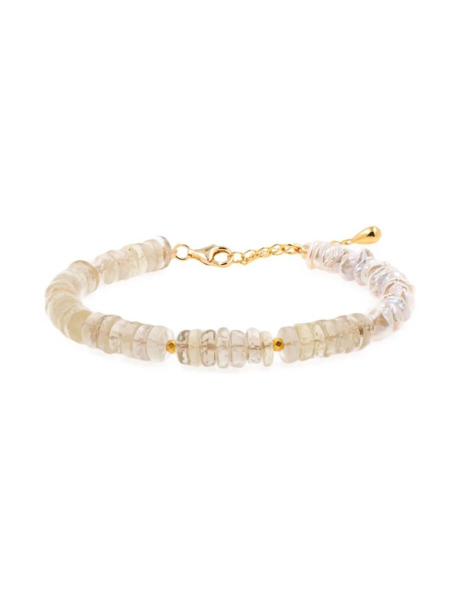 BEAMMORE Citrine Beaded Bracelet – Beaded Gemstone Jewelry