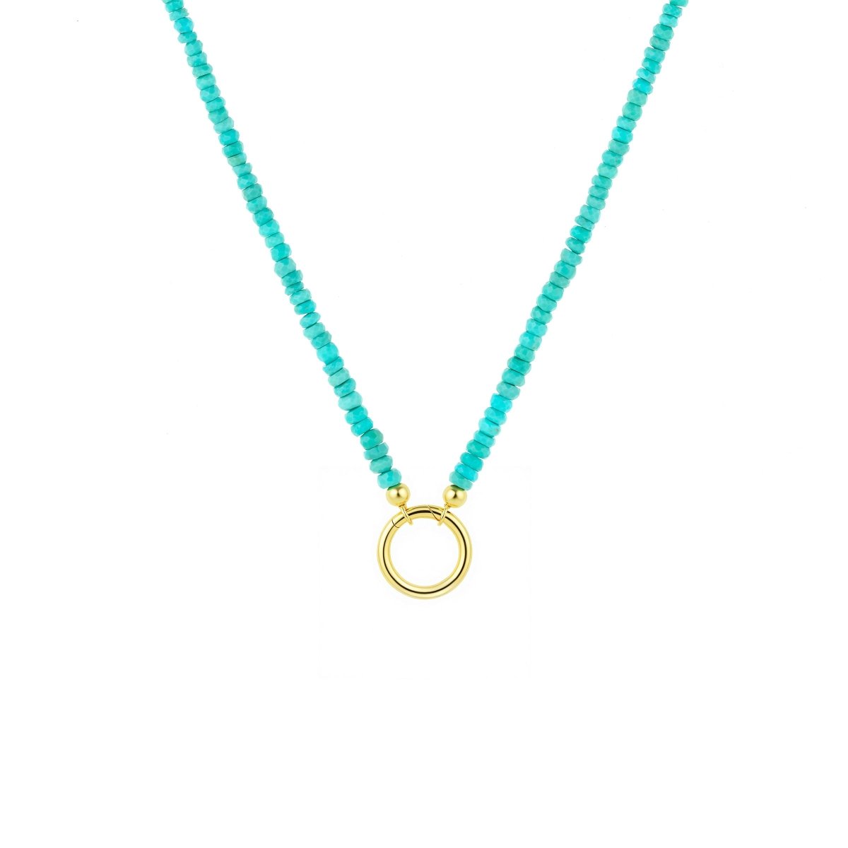 NOVA Turquoise Halo Necklace - BeamMore