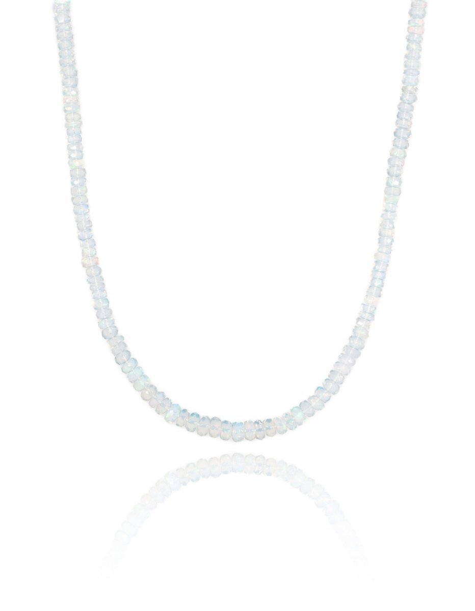 NOVA White Opal NecklaceJewelryBeamMore