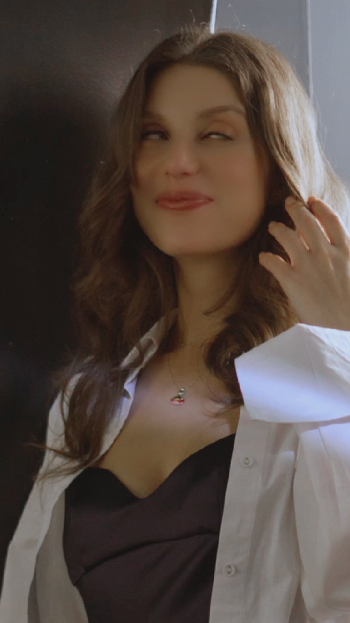HuLu Energy Necklace-Garnet (Fire Element)